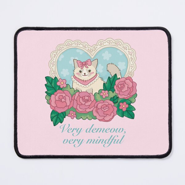 Item preview, Very Demure, Very Mindful Meme Coquette Ragdoll Cat Floral Art designed and sold by Pets365.