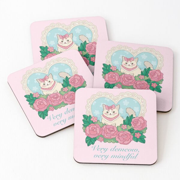 Item preview, Very Demure, Very Mindful Meme Coquette Ragdoll Cat Floral Art designed and sold by Pets365.