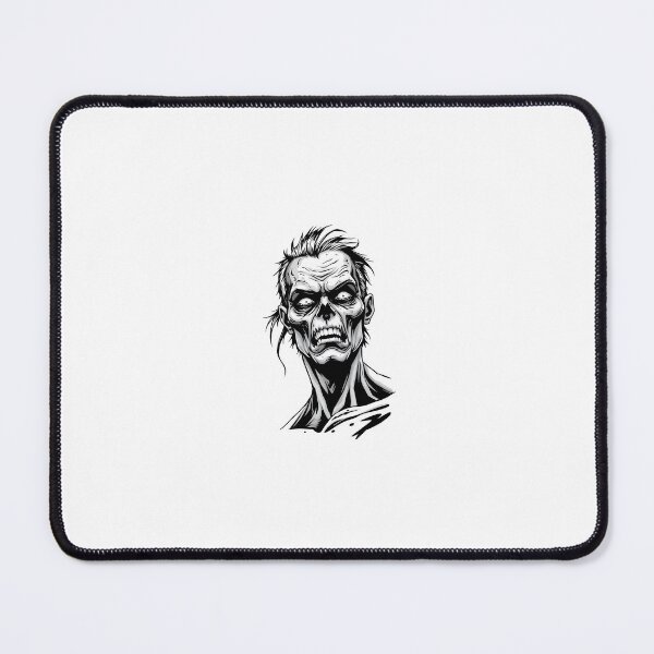 Item preview, Zombie head portrait designed and sold by MysticArtPrints.