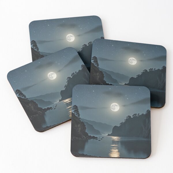 Item preview, Moonlit Cove designed and sold by 4FlagsCreations.