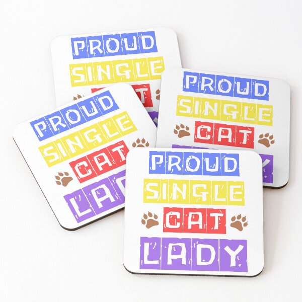 Item preview, Proud Single Cat Lady: Perfect Apparel for Cat Moms designed and sold by Fredster1966.