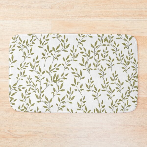 Item preview, Plants pattern - white designed and sold by Asmaa Abdul-Azim.