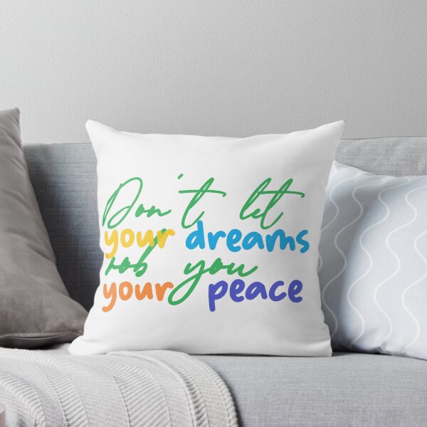 Item preview, Don't let your peace rob you your dreams designed and sold by happyandbubbly.