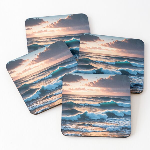 Item preview, Ocean Waves designed and sold by 4FlagsCreations.