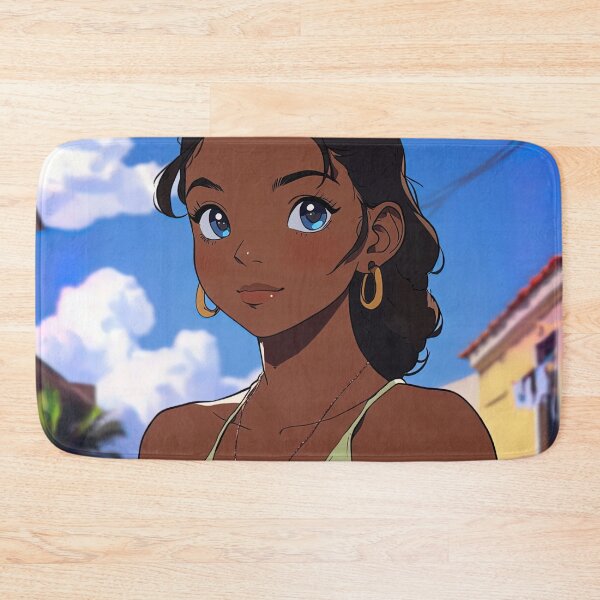 Item preview, Cuban woman, portrait | Anime style designed and sold by ComicsFactory.