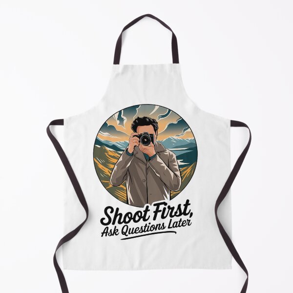 Item preview, Shoot first, ask questions later (5) designed and sold by Black Sands Art.