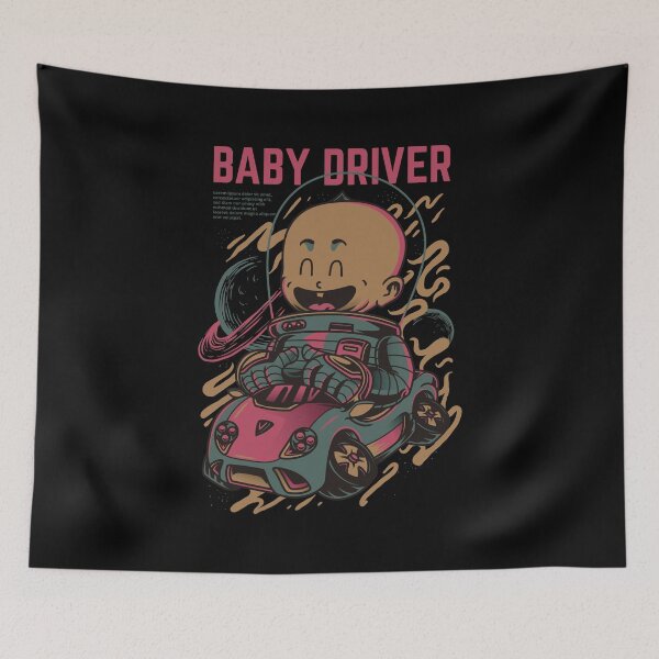 Item preview, baby driver cool design designed and sold by Jessica  art.