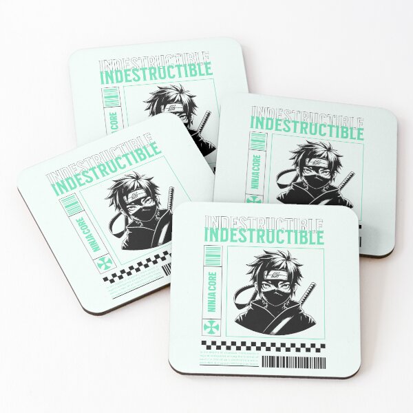 Item preview, Indestructible Anime Ninja designed and sold by taratops.