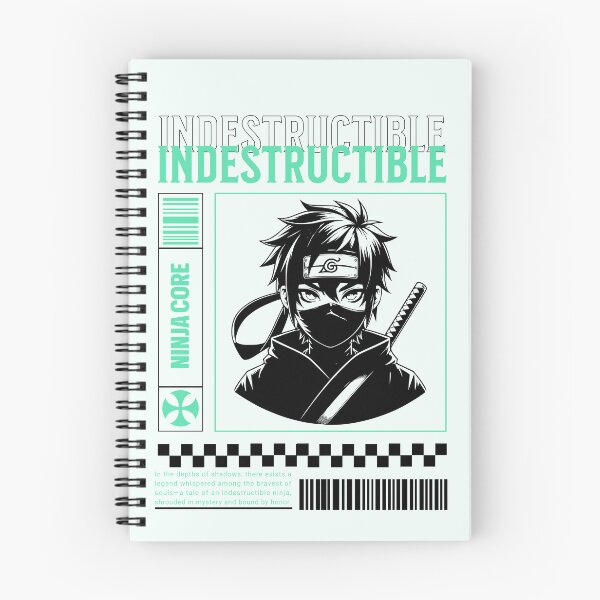 Item preview, Indestructible Anime Ninja designed and sold by taratops.