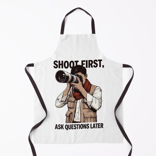 Item preview, Shoot first, ask questions later (6) designed and sold by Black Sands Art.