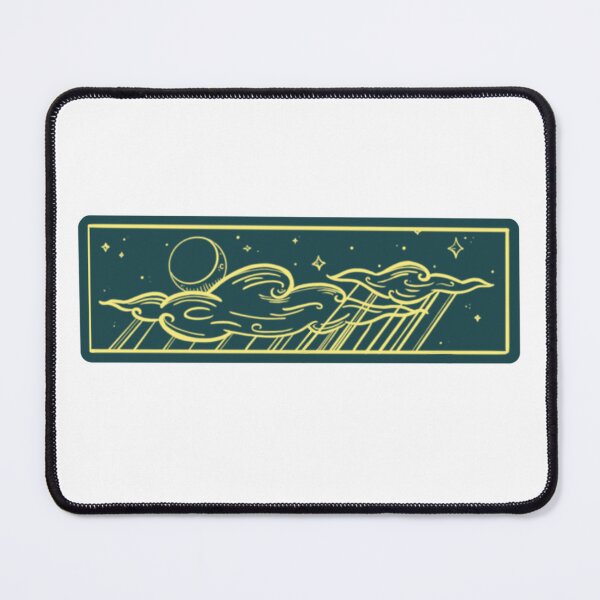 Item preview, Night Sky and Rainclouds Stamp Design designed and sold by gillianalyse.