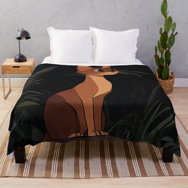 Item preview, Cute Abyssinian cat | Anime style designed and sold by ComicsFactory.