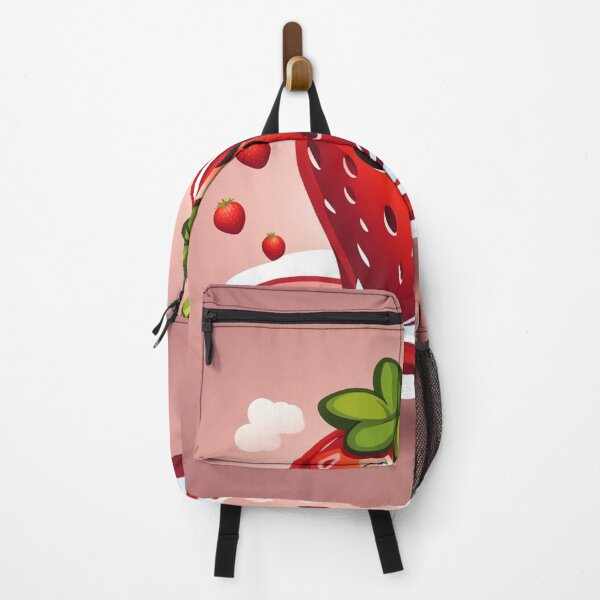 Item preview, Floating Strawberry Cartoon Vector Icon Illustration designed and sold by hjian8219.