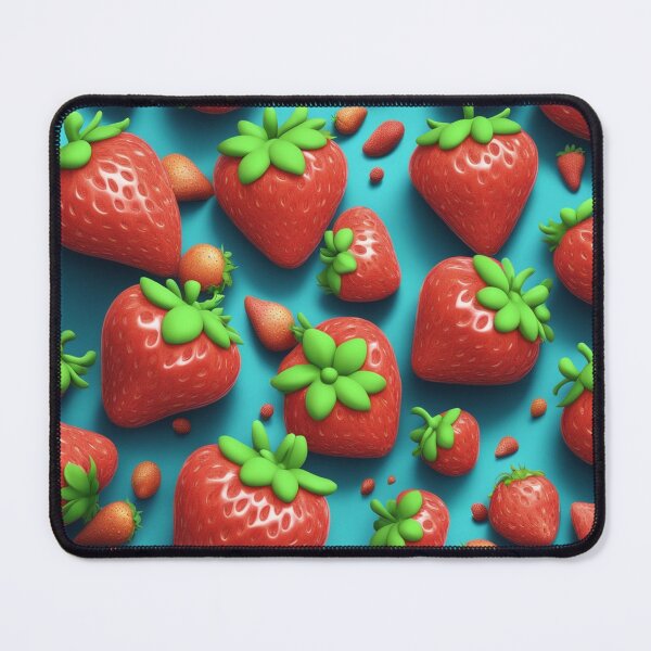 Item preview, Floating Strawberry Cartoon Vector Icon Illustration designed and sold by hjian8219.
