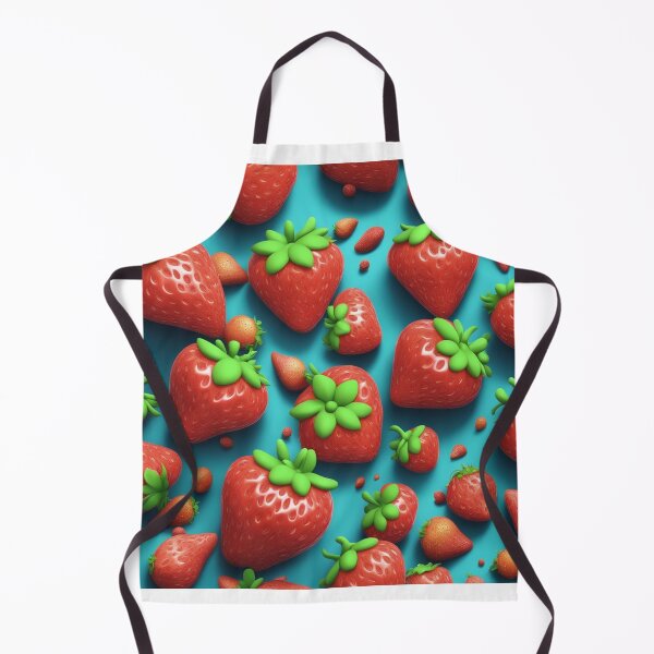 Item preview, Floating Strawberry Cartoon Vector Icon Illustration designed and sold by hjian8219.
