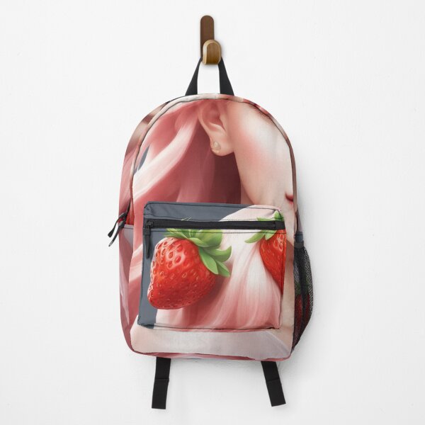Item preview, Floating Strawberry Cartoon Vector Icon Illustration designed and sold by hjian8219.