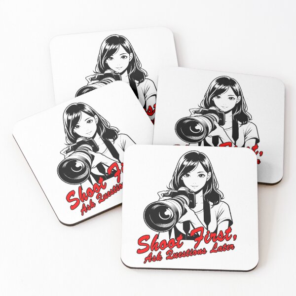 Item preview, Shoot first, ask questions later (7) designed and sold by Black Sands Art.