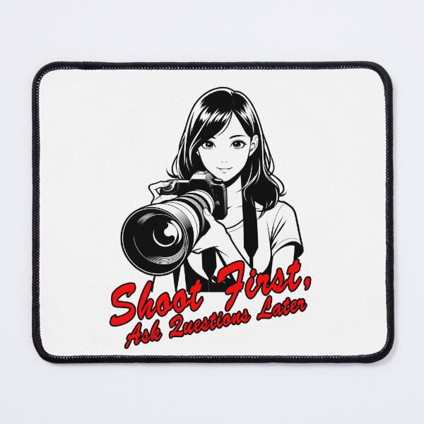 Item preview, Shoot first, ask questions later (7) designed and sold by Black Sands Art.