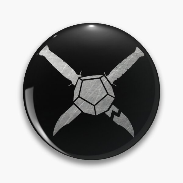 Item preview, Cross Knives and d12 designed and sold by DorkDayPodcasts.