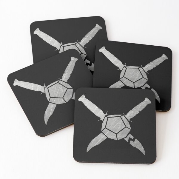 Item preview, Cross Knives and d12 designed and sold by DorkDayPodcasts.
