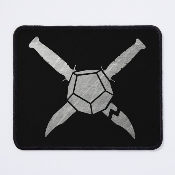 Item preview, Cross Knives and d12 designed and sold by DorkDayPodcasts.