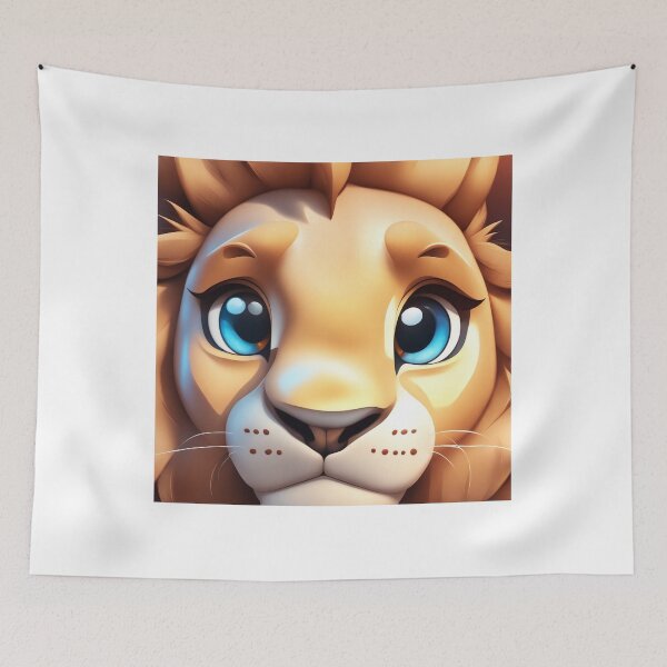 Item preview, Cute Lion Sitting Cartoon Vector Icon Illustration designed and sold by hjian8219.