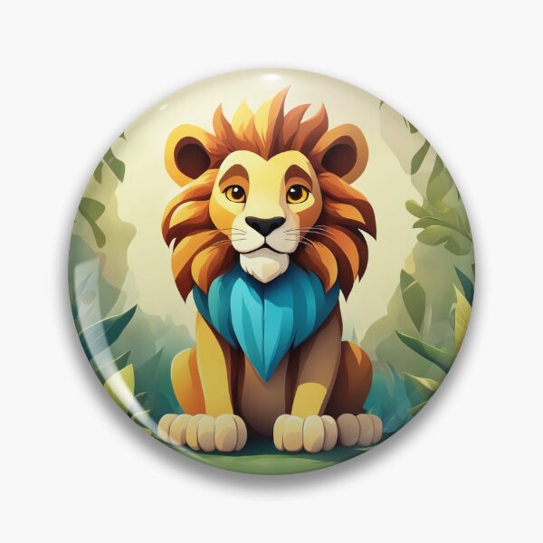 Item preview, Cute Lion Sitting Cartoon Vector Icon Illustration designed and sold by hjian8219.