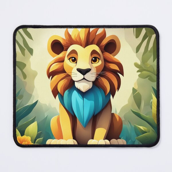 Item preview, Cute Lion Sitting Cartoon Vector Icon Illustration designed and sold by hjian8219.