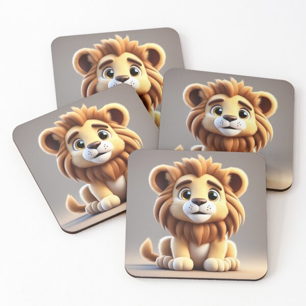 Item preview, Cute Lion Sitting Cartoon Vector Icon Illustration designed and sold by hjian8219.