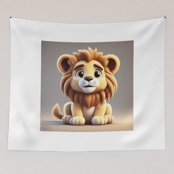 Item preview, Cute Lion Sitting Cartoon Vector Icon Illustration designed and sold by hjian8219.