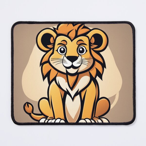 Item preview, Cute Lion Sitting Cartoon Vector Icon Illustration designed and sold by hjian8219.
