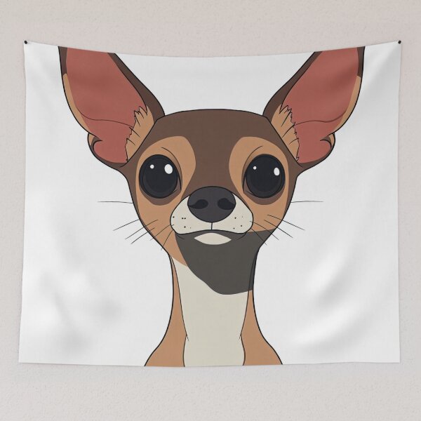 Item preview, Cute Chihuahua  | Anime style designed and sold by ComicsFactory.