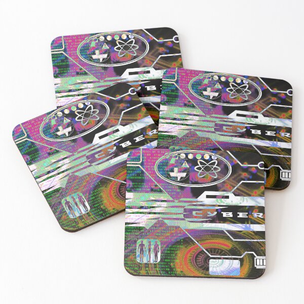 Item preview, abstract futuristic cyberpunk designed and sold by JVNS.