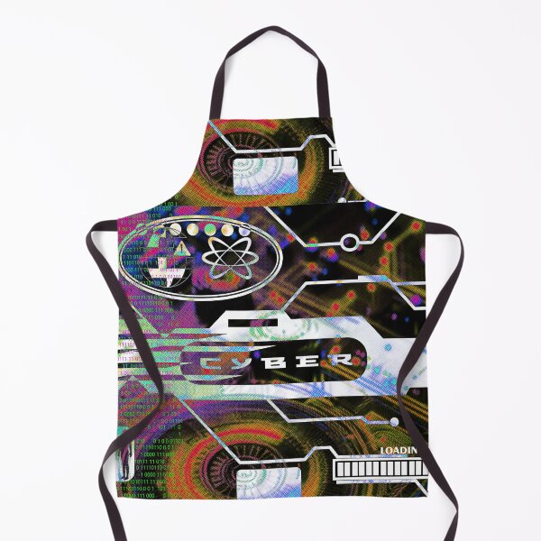 Item preview, abstract futuristic cyberpunk designed and sold by JVNS.