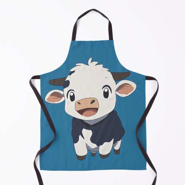 Item preview, Cute Cow | Anime style designed and sold by ComicsFactory.
