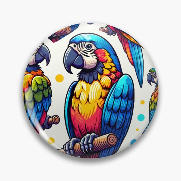 Item preview, Tropical Parrot Pattern designed and sold by Travelcases.