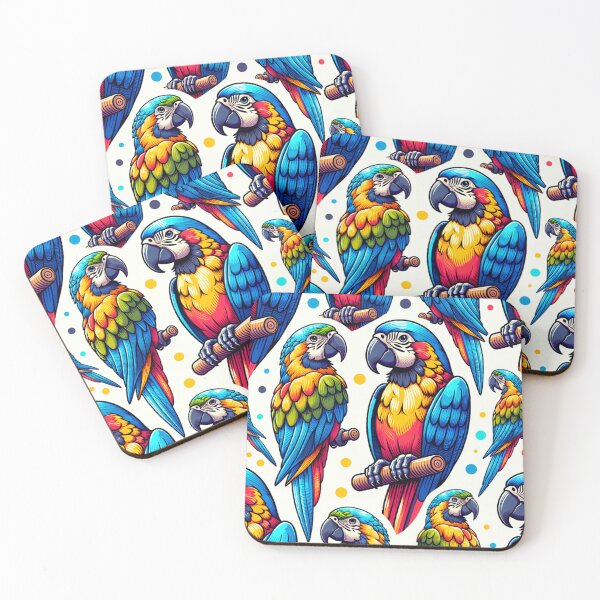 Item preview, Tropical Parrot Pattern designed and sold by Travelcases.