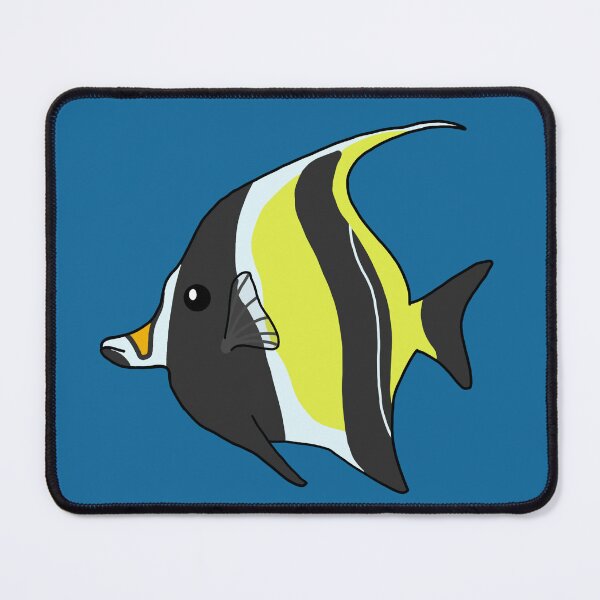 Item preview, Moorish Idol fish designed and sold by Leapingdoe.