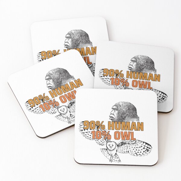 Item preview, 90% human 10% owl designed and sold by Gerardo Segismundo.