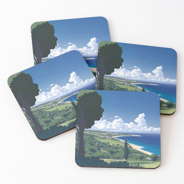 Item preview, Cyprus landscape | Anime style designed and sold by ComicsFactory.