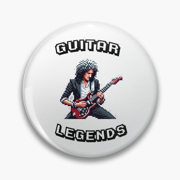 Item preview, Brian May Retro Arcade Game Pixel Art designed and sold by Altworld Designs.