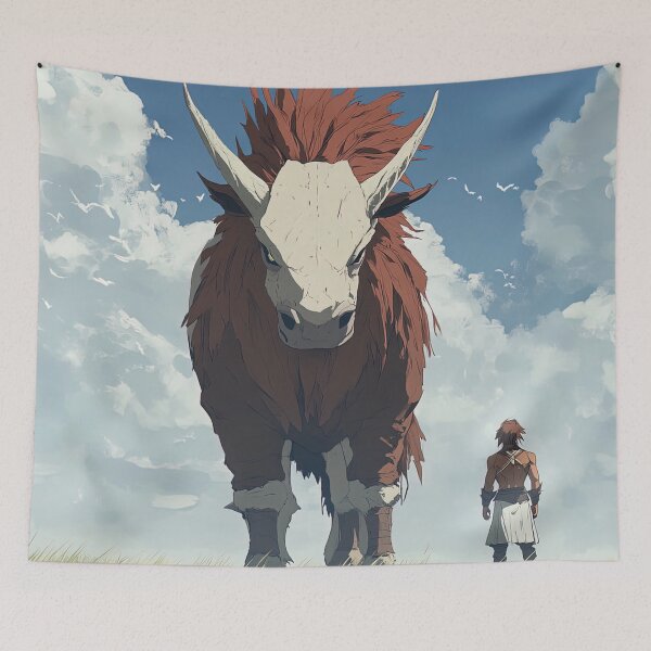 Item preview, Equine monster, fantastic creature | Anime style designed and sold by ComicsFactory.