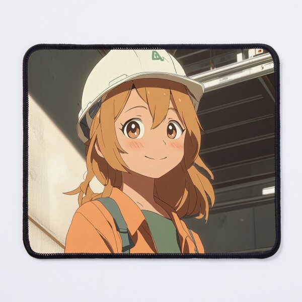 Item preview, Female engineer | Anime style designed and sold by ComicsFactory.