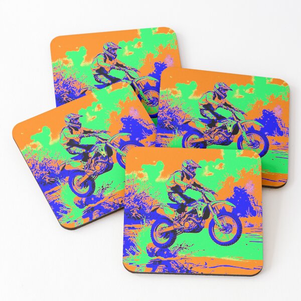 Item preview, River Hopping - Motocross Rider designed and sold by NaturePrints.