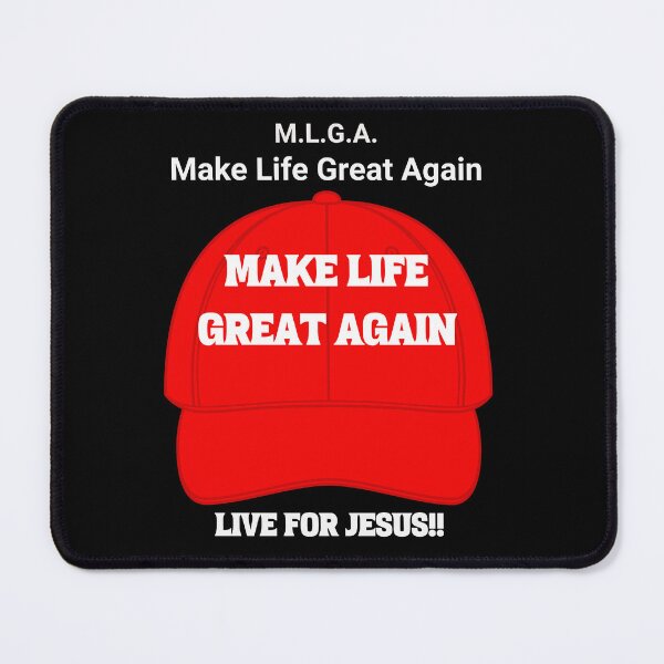 Item preview, Make Life Great Again Red Hat like MAGA designed and sold by S4G Tees.