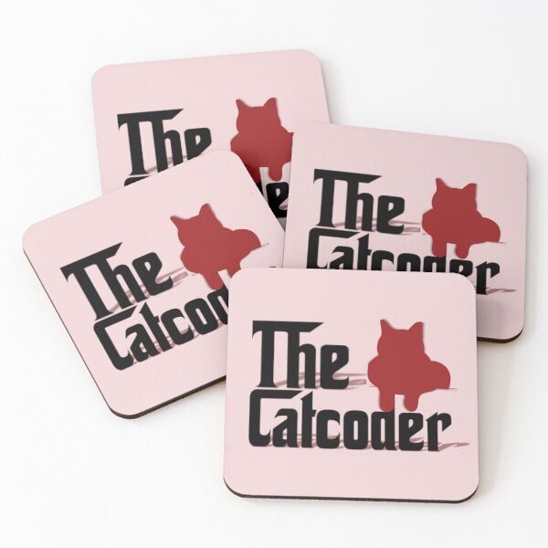 Item preview, Coder / programmer Cat : sticker inspired from godfather for coding enthusiats and engineer  designed and sold by puurfectcat.