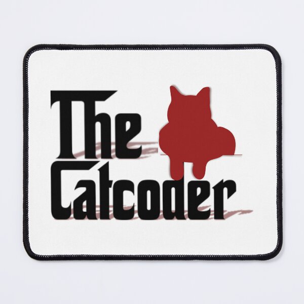 Item preview, Coder / programmer Cat : sticker inspired from godfather for coding enthusiats and engineer  designed and sold by puurfectcat.