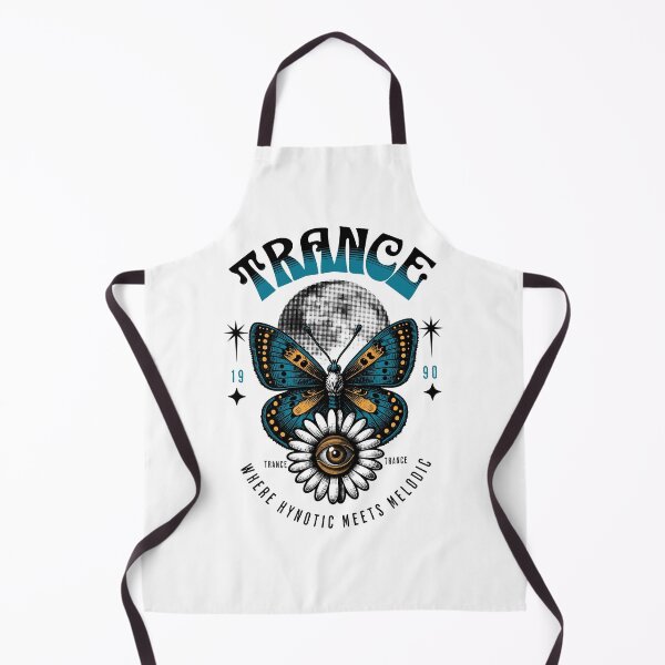 Item preview, TRANCE  -  Sunflower Butterfly (Black/Blue)  designed and sold by Discothreadz.