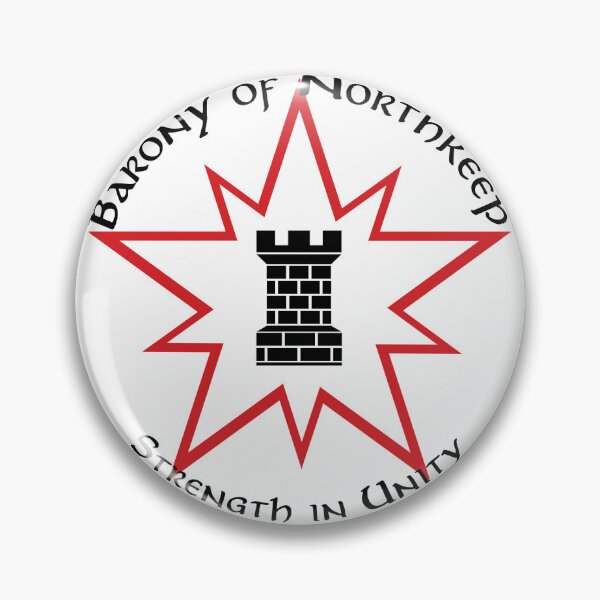 Item preview, Northkeep Populace Badge with Motto designed and sold by Koke Gan.