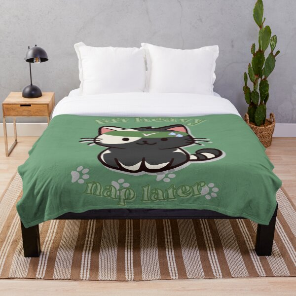 Item preview, Lindo gato blanco y negro en el gimnasio con texto levanta una siesta pesada más tarde y está sudando designed and sold by cherrytheory.
